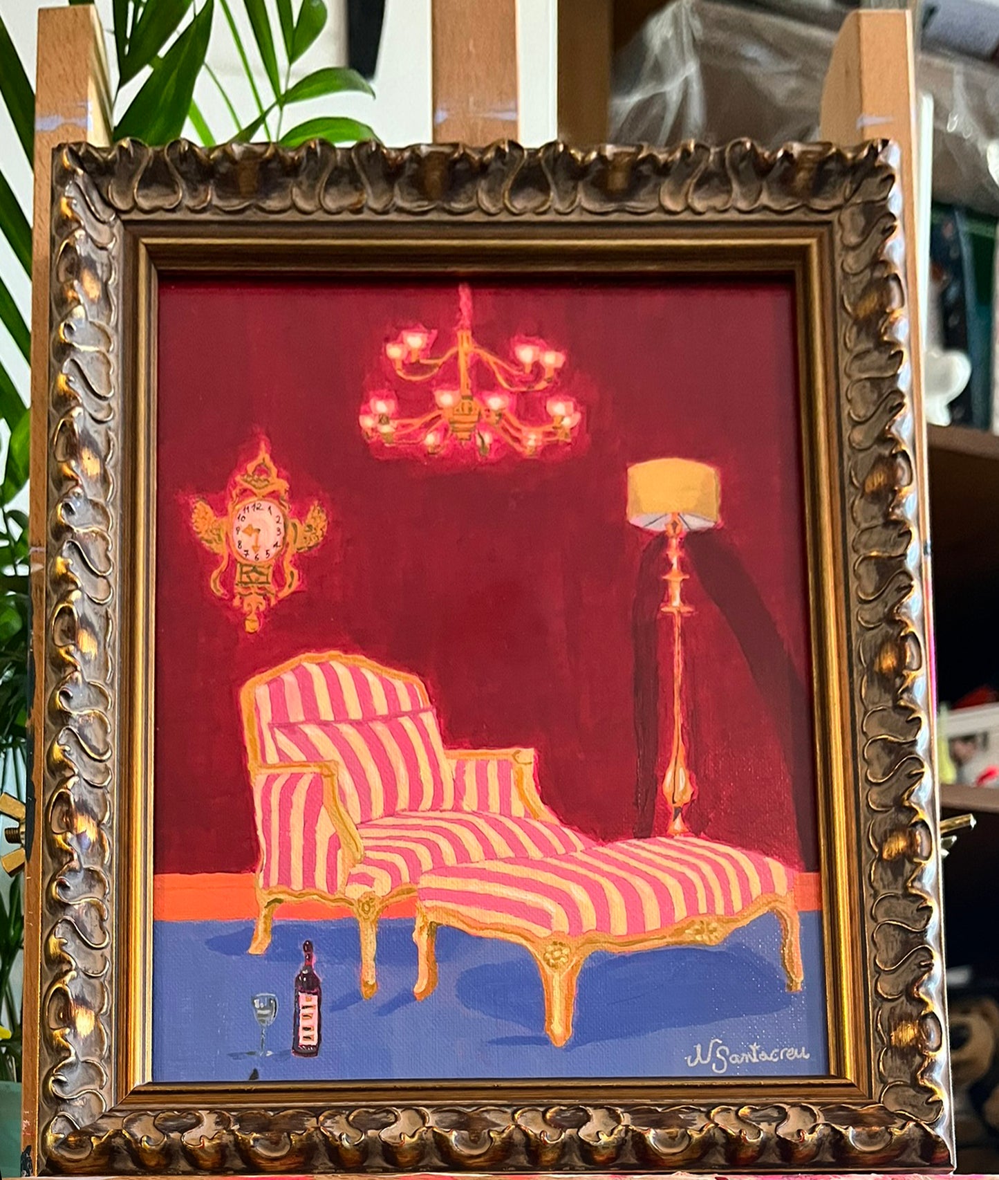 Relax and Wine - Original Painting